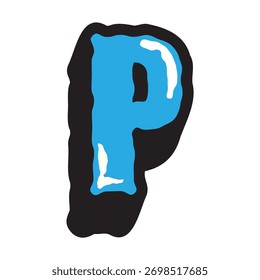 Font Custom Ice Effect Creative Designer