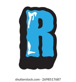 Font Custom Ice Effect Creative Designer