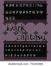 Font Dark Fantasy - Gothic Font 