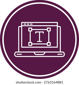 Font design Icon For Your Project