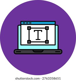 Font design Icon For Your Project