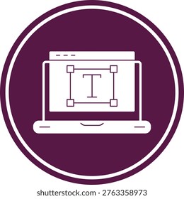 Font design Icon For Your Project