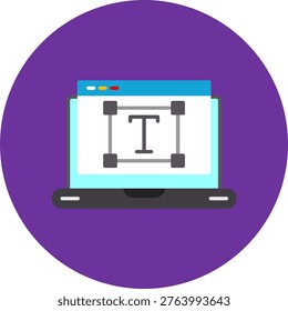 Font design Icon For Your Project