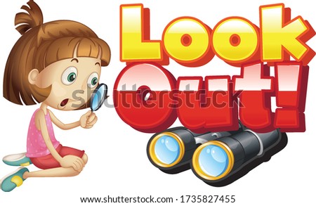 Similar – Image, Stock Photo Child looking through the bricks inside the Nazari Wall