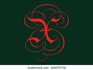 DISEÑO DE FUENTE X CON COLOR DE FONDO