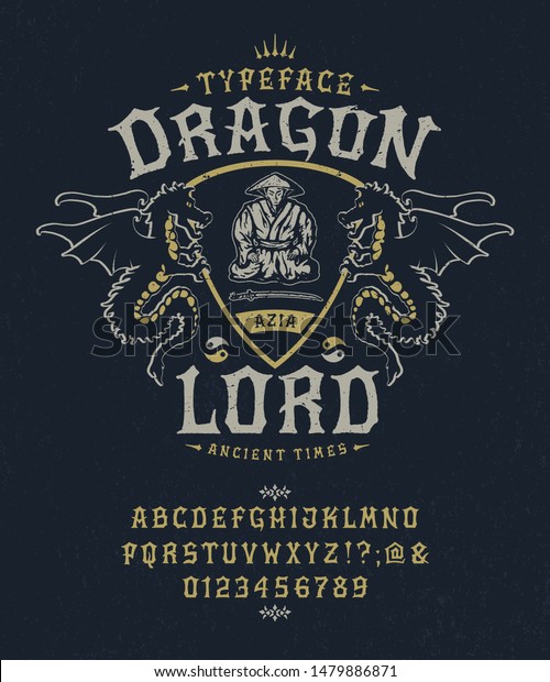 font-dragon-slayer-craft-retro-vintage-typeface-design-fashion