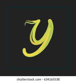 Font Hand drawn typeface named zero