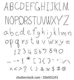 Font Handwriting