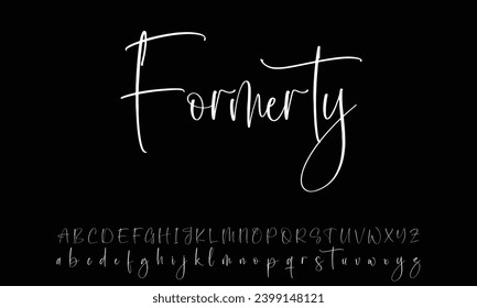 Font Handwritten Signature Brush Font Type Font lettering handwritten