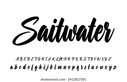 Font Handwritten Signature Brush Font Type Font lettering handwritten