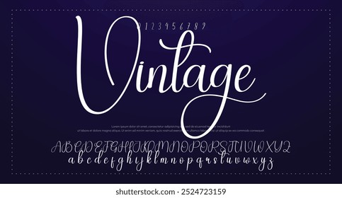 Font Handwritten Signature Brush Font Type Font lettering handwritten