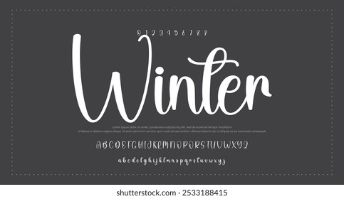 Font Handwritten Signature Brush Font Type Font lettering handwritten