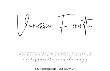 Font Handwritten Signature Brush Font Type Font lettering handwritten