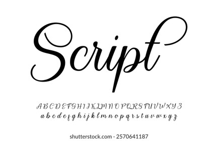 Font Handwritten Signature Brush Font Type Font lettering handwritten