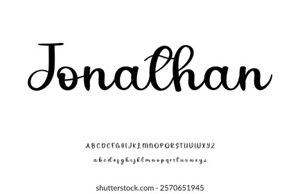 Font Handwritten Signature Brush Font Type Font lettering handwritten