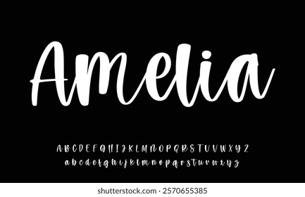 Font Handwritten Signature Brush Font Type Font lettering handwritten