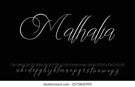 Font Handwritten Signature Brush Font Type Font lettering handwritten
