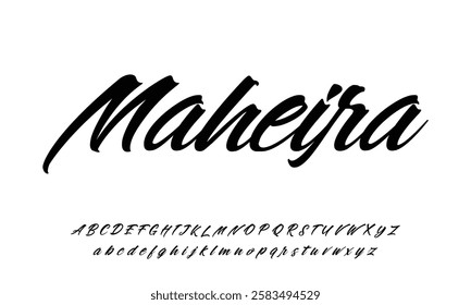 Font Handwritten Signature Brush Font Type Font lettering handwritten