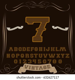 font handwritten vector Calligraphic vector vintage alphabet,vector,script,font,labels,designers for typeface,grunge,banners with decoration,handcrafted,Hand Lettering named  7 vintage