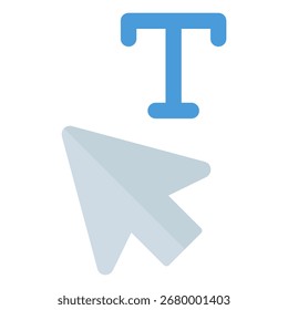Font icon symbol. Vector illustration.