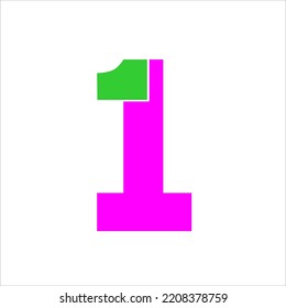 Font, icon vector design and illustration with editable stroke