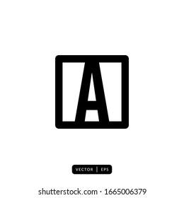 Font Icon Vector - Sign or Symbol
