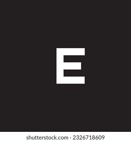 Logo-Design für Font-Buchstaben mit Hintergrund.