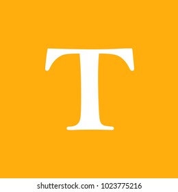  Font, letter, text icon, stock vector, eps10.