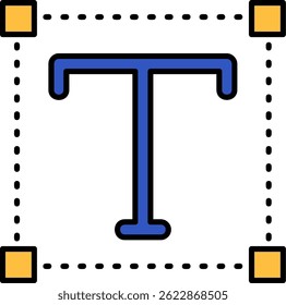 Font Line vector Icon Design