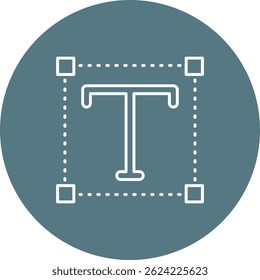 Diseño de iconos de Vector de línea de fuente