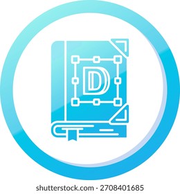 Font Line vector Icon Design