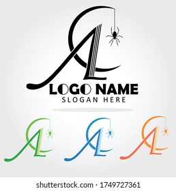Diseño de logotipo de tipo de letra A - Concepto de logotipo. Se puede usar para cualquier propósito.