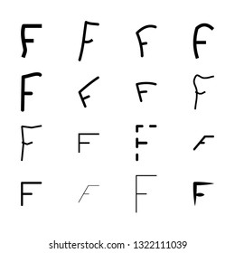 Font logo. Modern design vector font for title, header, lettering. Corporate Vector abc technology typeface. Letters, Numbers line art style