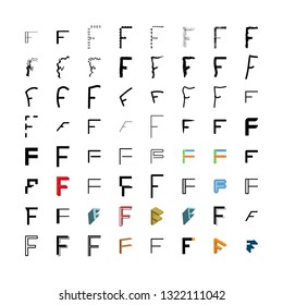 Font logo. Modern design vector font for title, header, lettering. Corporate Vector abc technology typeface. Letters, Numbers line art style