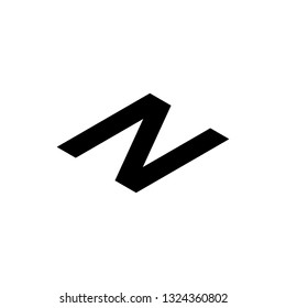 Font logo. Modern design vector font for title, header, lettering. Corporate Vector abc technology typeface. Letters line art style