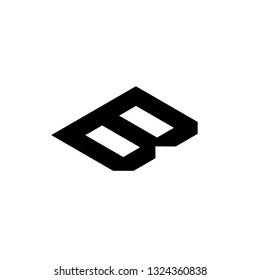 Font logo. Modern design vector font for title, header, lettering. Corporate Vector abc technology typeface. Letters line art style