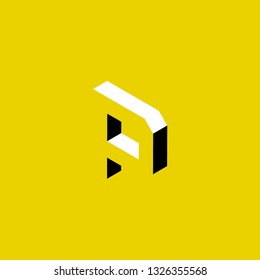 Font logo. Modern design vector font for title, header, lettering. Corporate Vector abc technology typeface. Letters line art style