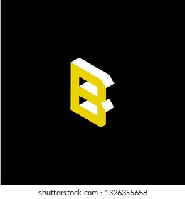 Font logo. Modern design vector font for title, header, lettering. Corporate Vector abc technology typeface. Letters line art style