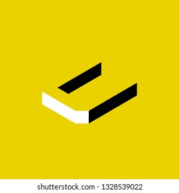Font logo. Modern design vector font for title, header, lettering. Corporate Vector abc technology typeface. Letters line art style