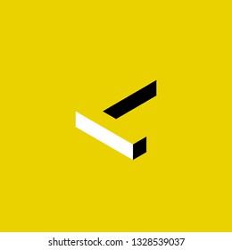 Font logo. Modern design vector font for title, header, lettering. Corporate Vector abc technology typeface. Letters line art style
