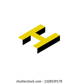 Font logo. Modern design vector font for title, header, lettering. Corporate Vector abc technology typeface. Letters line art style