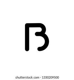 Font logo. Modern design vector font for title, header, lettering. Corporate Vector abc technology typeface. Letters line art style