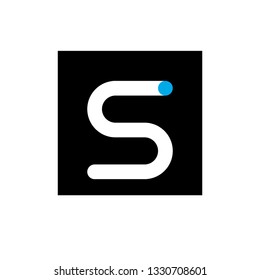 Font logo. Modern design vector font for title, header, lettering. Corporate Vector abc technology typeface. Letters line art style