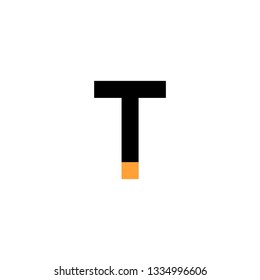 Font logo. Modern design vector font for title, header, lettering. Corporate Vector abc technology typeface. Letters line art style