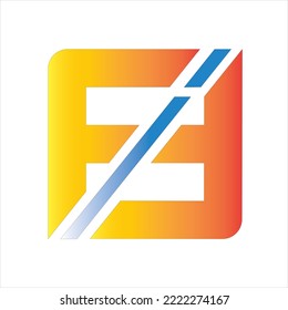 Logotipo de letra - estilo moderno para cualquier empresa