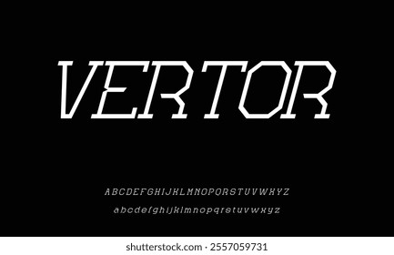  font modern large alphabet, bold high letters for oldschool logo, western monogram, powerful headline. Monumental typography for collage sport team sportswear. Vector typeface