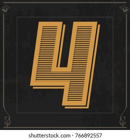 Font monogram alphabet Script Typeface handcrafted handwritten vector design