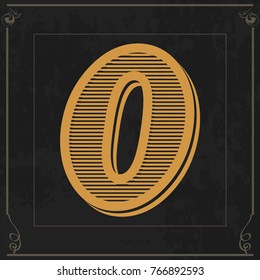 Font monogram alphabet Script Typeface handcrafted handwritten vector design