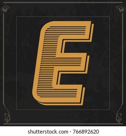 Font monogram alphabet Script Typeface handcrafted handwritten vector design