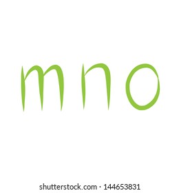 Font nature set for use